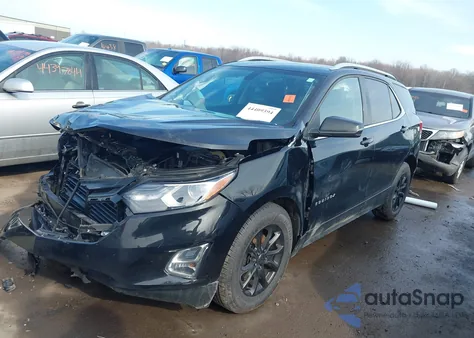 2018 Chevrolet Equinox Lt из США, поврежденный, VIN 3GNAXJEV0JL314379